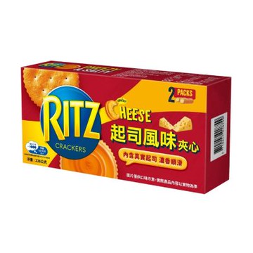 RITZ麗滋 三明治餅乾 兩條裝 (2x118g) 起司/檸檬
