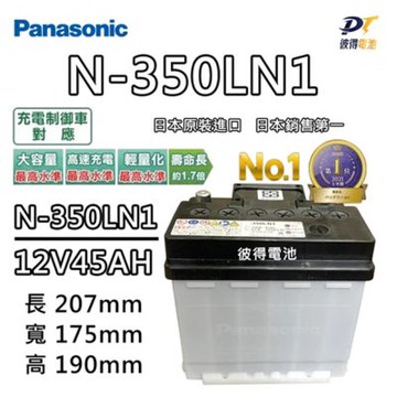 國際牌Panasonic N-350LN1 銀合金 日本製 2019年以後12代ALTIS 汽油車