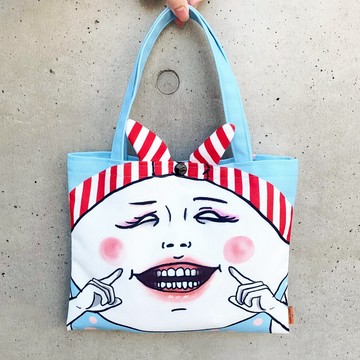 微笑蛋寶 輕便小提袋