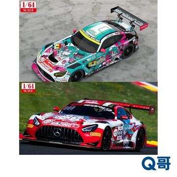 GSC 好微笑 1/64 初音未來 AMG 2025 Presentation SPA24H 賽車 初音 公仔 模型