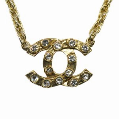 【美品】シャネル ネックレス アイコン カメリア ゴールド C19C 3Q84 ネックレス 即納新商品