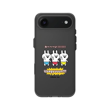 iPhone Air Clear (相機按鈕) 酷墨灰 - Usagyuuun 小突兔 - 太嗨啦 !!!