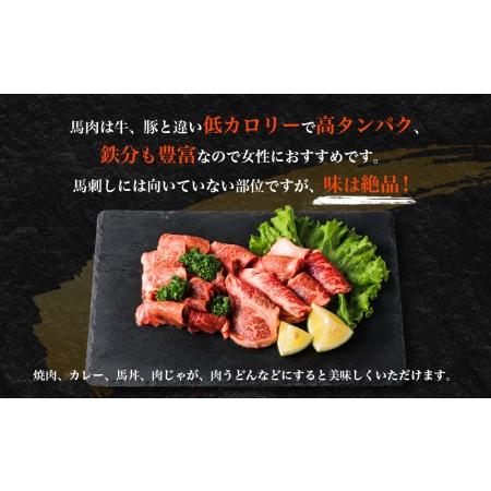 ふるさと納税 低カロリーで高タンパク、鉄分豊富な馬肉焼肉！ ver.2 熊本県阿蘇市