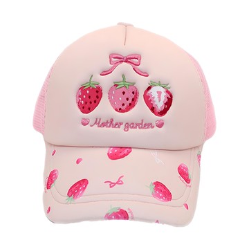 Mother garden 帽子 聚酯纖維  草莓繪  L
