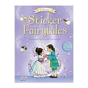 Usborne Sticker Fairytales (Paperback)