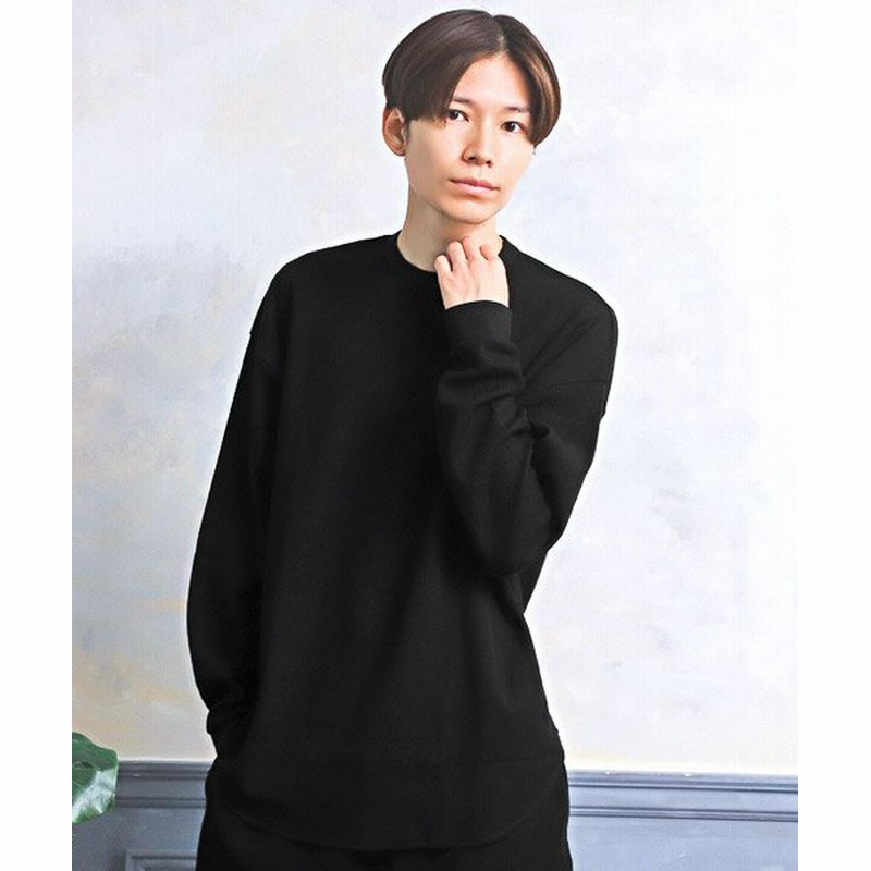 Luxstyle ワッフルクルーネックロンt ロンt メンズ 長袖tシャツ ワッフル クルーネック グレー 通販 Lineポイント最大get Lineショッピング
