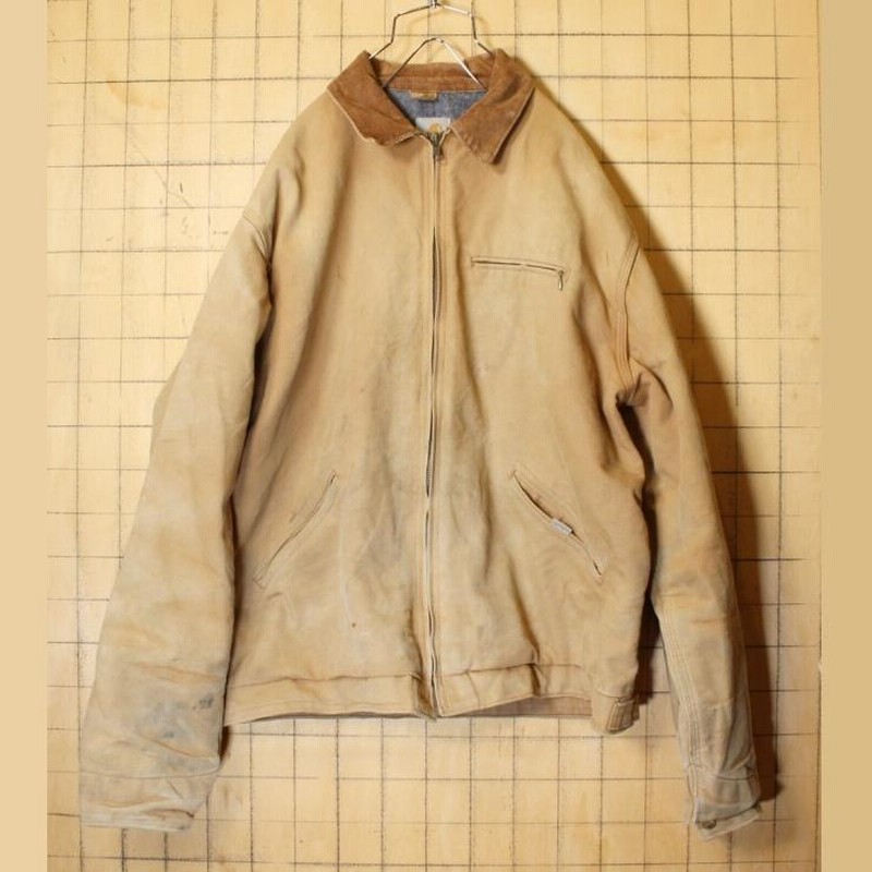 袖丈59cmCarhartt カーハート 80s デトロイトジャケット