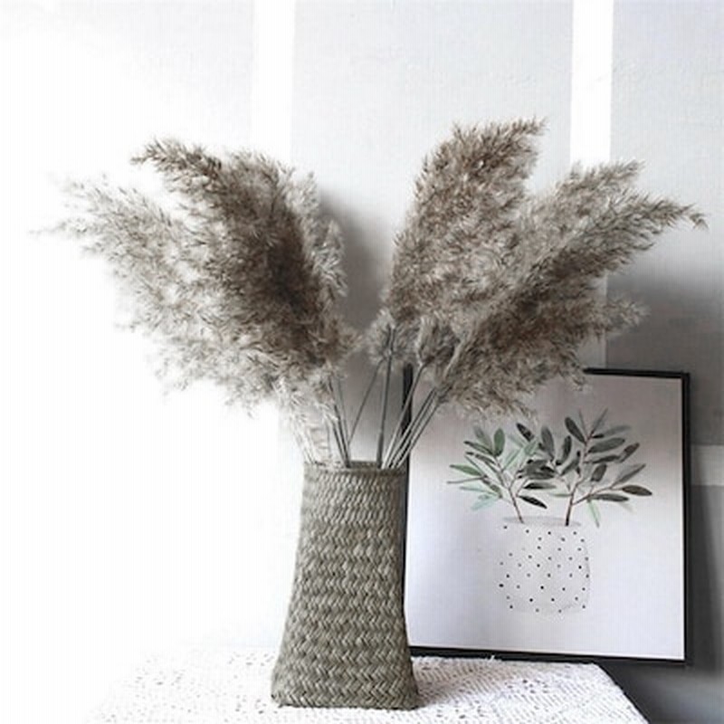 ドライフラワー 花束リード干し花 造花 10本 60cm ブーケ インテリア 乾燥した花 通販 Lineポイント最大1 0 Get Lineショッピング