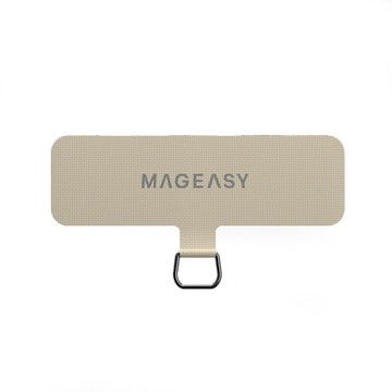 MAGEASY Strap 米白 手機 掛繩片 H7826 (4895241119347)