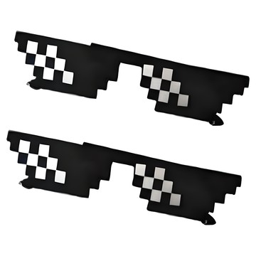 Oh My Boy Friend 派對人氣王搞怪馬賽克墨鏡  2個