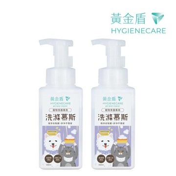 【黃金盾】寵物食器專用洗滌慕斯500ml  x2入
