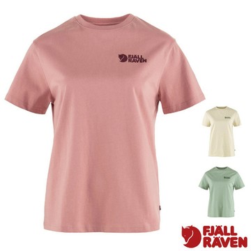 【Fjallraven 小狐狸】女 Heavy Classic 100%有機棉厚質平紋針織短袖圓領衫.休閒T恤/ 14600188