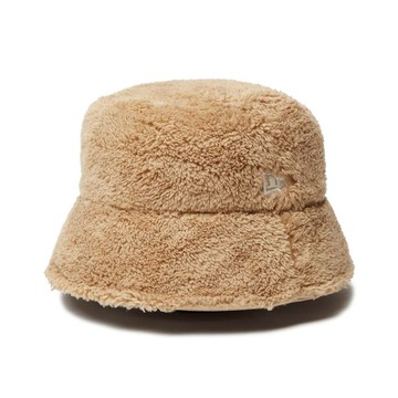 【NEW ERA】漁夫帽 日版 MINK FLEECE 焦糖 戶外帽 男女款 -NE14388166