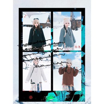 藏服美學 原創復古小眾酷國風藏風外套 治愈絨感加厚棉衣女冬