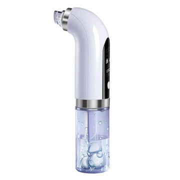 cy 呈云 注水小氣泡電動臉部清潔儀 黑頭粉刺機 深層清潔毛孔 多種吸頭可選  CY-128A  白色  1台