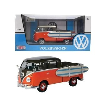 交通工具 Motormax Volkswagen 1/24 福斯 合金車 小貨卡 衝浪