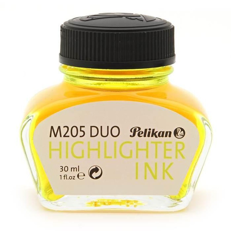 万年筆 インク ボトル Pelikan ペリカン ボトルインク 「M205 DUO デモンストレーター イエロー」用 ハイライターインク 30ml |  LINEブランドカタログ