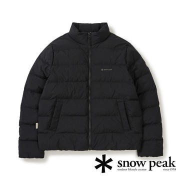 【日本 snow peak】女Land-Air立領輕量羽絨外套(80/20)『黑』WWG-DJ41 戶外 露營 登山 健行 休閒 時尚 保暖 羽絨 外套
