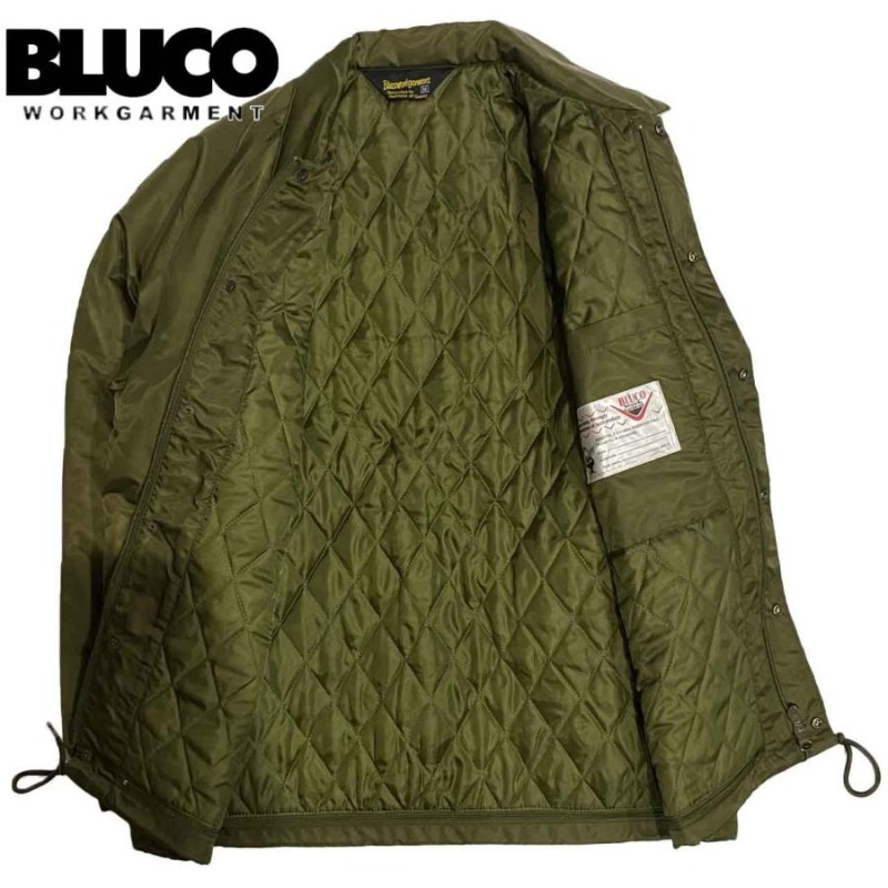 BLUCO ブルコ QUILTING COACH JACKET キルティング コーチジャケット