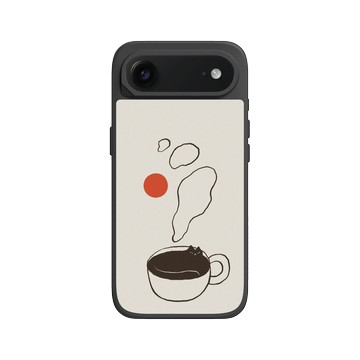 iPhone Air SolidX 黑 - ilovedoodle (Lim Heng Swee) - Coffee Cat: 窩最溫暖