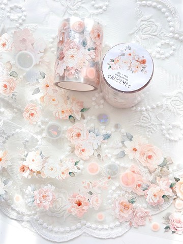 柔美花漾 PET 膠帶