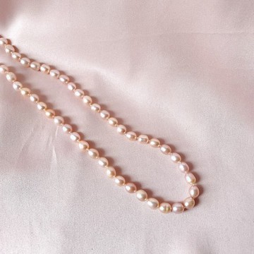 淡雅清新橢圓形天然珍珠系列【畢業禮物】