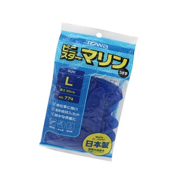 日本製 東和TWOA橡膠手套-L-4雙入