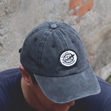 全球探險 黑色復古老帽 Global Explorer BURA Vintage Cap