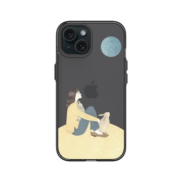 iPhone 15 Clear 酷墨灰 - 欣蒂小姐 Miss Cyndi - 夢醒之後