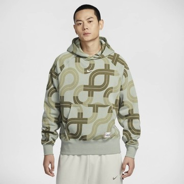 NIKE 耐吉 男連帽上衣-綠色 AS M NSW CNY AOP HOODIE-HV8207370