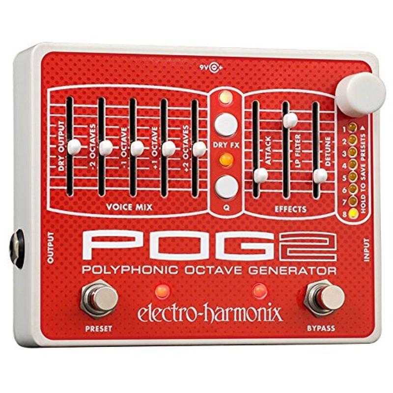 electro-harmonix エレクトロハーモニクス エフェクター ポリフォニックオクターブジェネレーター POG2 国内正規品