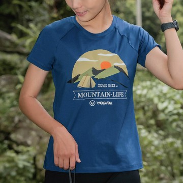 【WOAWOA】UPF50+涼感循環極風衣 合歡北峰款 女版 (登山衣 排汗衣 涼感衣 衣服 防曬 登峰衣)