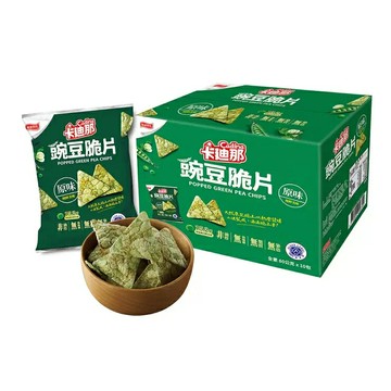 卡迪那 豌豆脆片 原味 80公克 X 10包