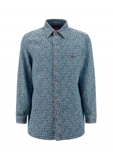 Diesel - D-simply-over Shirt - Mens - Blue