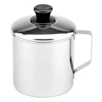 ZEBRA THAILAND 斑馬牌 附蓋口杯 400cc SUS 304不鏽鋼材質  銀色  1個