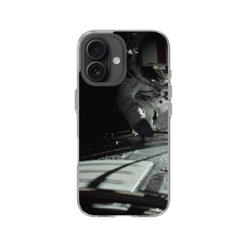 iPhone 16 Clear 透明 - NASA - Apollo 17 - Astronaut Evans Trans-Earth Coast