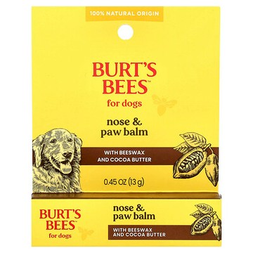 Burt's Bees, 鼻爪膏，狗狗專用，0.45 盎司（13 克）