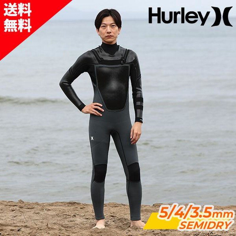 メンズ セミドライ ウェットスーツ ウェットカバープレゼント中 HURLEY ハーレー ADVANTAGE MAX 5/4/3.5MM JCV2306  23-24モデル レビューキャンペーン対象 | LINEショッピング