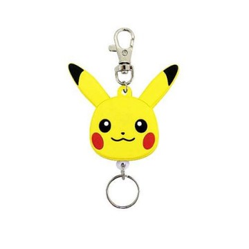 【震撼精品百貨】神奇寶貝_Pokemon~精靈寶可夢 POKÉMON 皮卡丘 PIKACHU 伸縮鑰匙圈