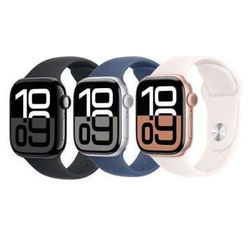 Apple Watch Series 10 (S10) 42mm 鋁金屬錶殼配運動錶帶GPS