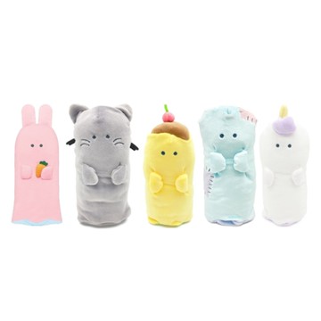 CRUX 造型筆袋-獨角獸/殭屍/香蕉人/貓/兔子