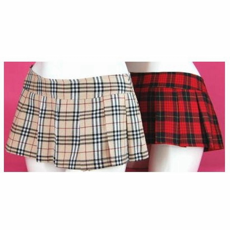 超ミニタータンチェックプリーツスカート 通販 Lineポイント最大0 5 Get Lineショッピング