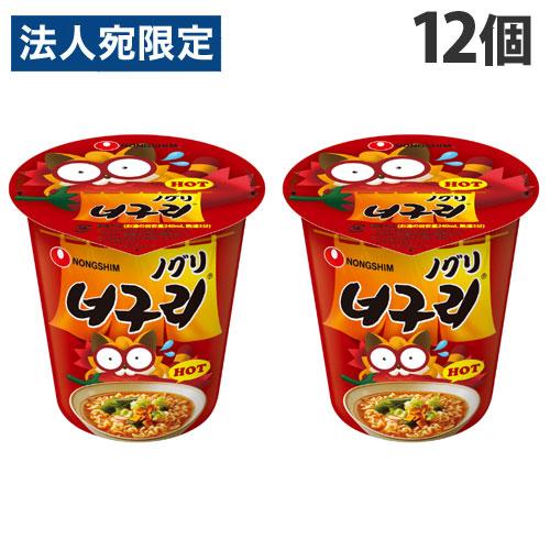 農心ジャパン ノグリラーメン カップ 62g×12個 インスタント カップ麺