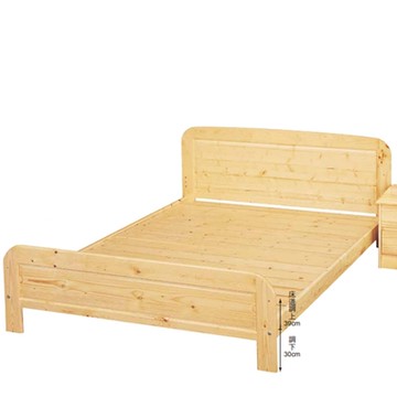 AS DESIGN 雅司家具-莫諾5尺床-152*193*73cm