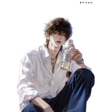 【8 月新品】07-137-0049 人物貼紙 簡約夏日男孩