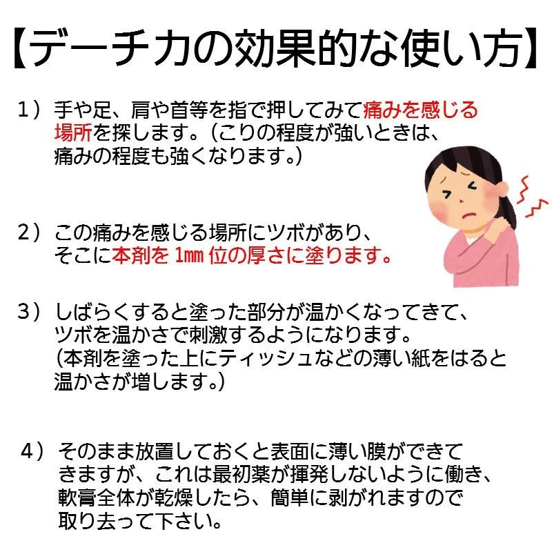 神経痛 リウマチ 筋肉痛 デーチカ 50g 塗り薬 腰痛 ホノミ 《第3類