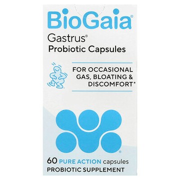 BioGaia, Gastrus® 益生菌膠囊，60 粒全效膠囊