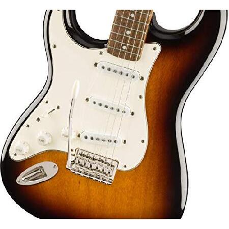 Squier by Fender エレキギター Classic Vibe 60s Stratocaster(R), Left-Hand, 3-Tone Sunburst ソフトケース付き