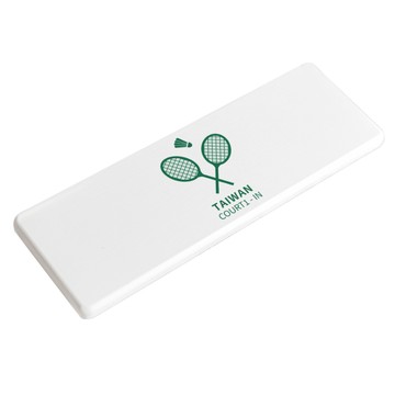 台灣製造 羽球決勝點 殺球系列 珪藻土洗漱墊_雙打白_廠商直送