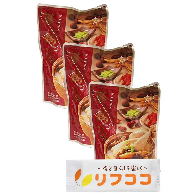 マッスンブ サムゲタン 参鶏湯 レトルト 1kg×3個セット